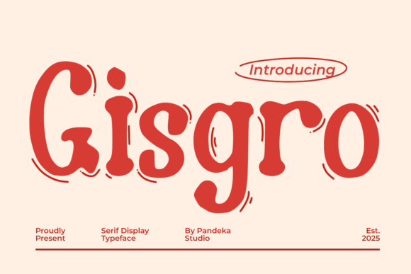 A Chunky Serif Font That Makes Craft Projects Pop