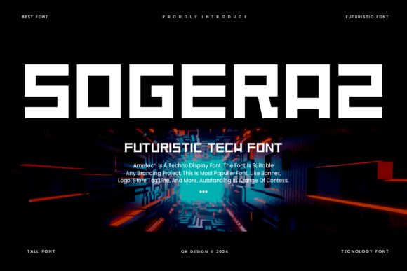 Ametech: A Bold Sans Serif Font That Builds Real Brand Presence