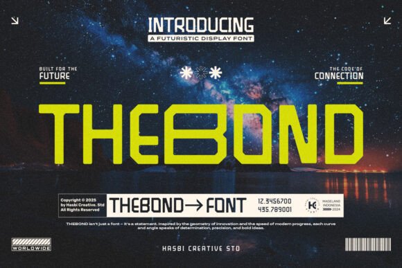 Bringing Thebond Display Font to Life on Handmade Labels