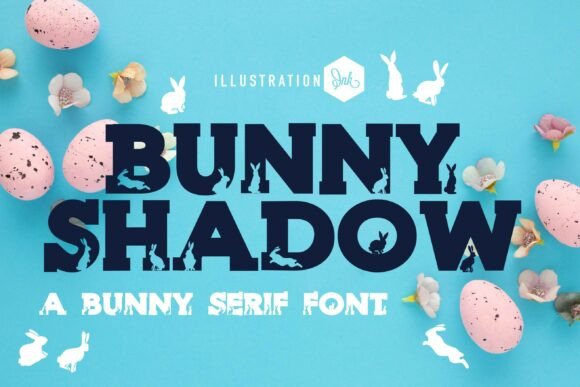 Bunny Shadow: A Display Font That Adds Whimsy to Campaigns