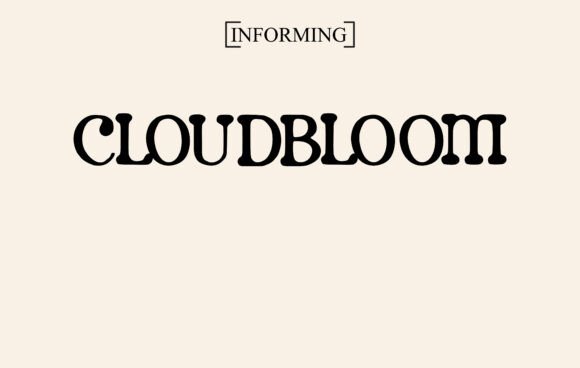 Cloudbloom: The Display Font That Elevates Editorial Design
