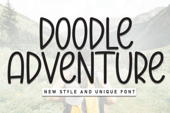 Doodle Adventure: The Playful Display Font for Scroll-Stopping Campaigns