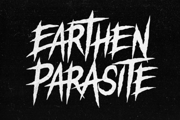 Earthen Parasite: The Restless Display Typeface