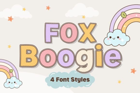 Fox Boogie: A Playful Display Font for Joyful Publishing
