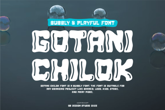 Gotani Chilok: A Bold Typeface for Marketers and Creators