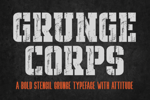 Grunge Corps Font Review: Rugged Type for Bold Campaigns