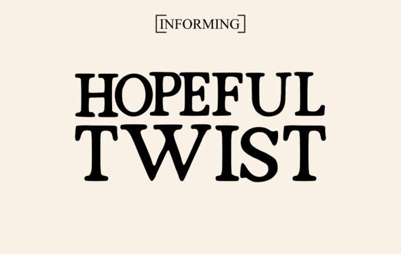 Hopeful Twist: A Display Font for Handmade Creatives