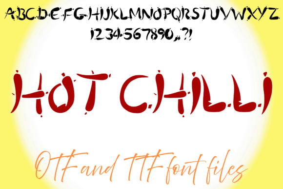 Hot Chilli: A Warm Display Font for Small Business Branding