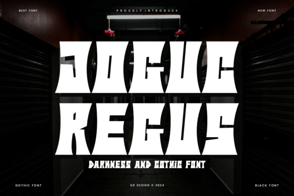 Joguc Regus: A Bold Serif Font for Makers and Crafters