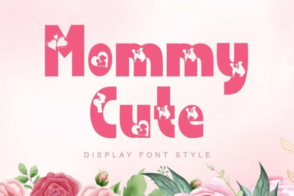Mommy Cute: A Playful Display Font for Warm Branding