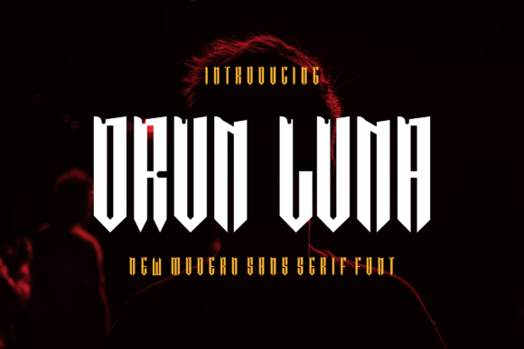 Orun Luna: A Bold Display Typeface for Web Designers