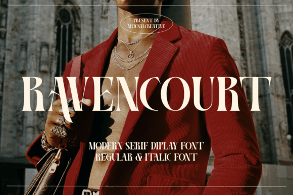 Ravencourt: A High-Contrast Serif Font for Dramatic Web Design