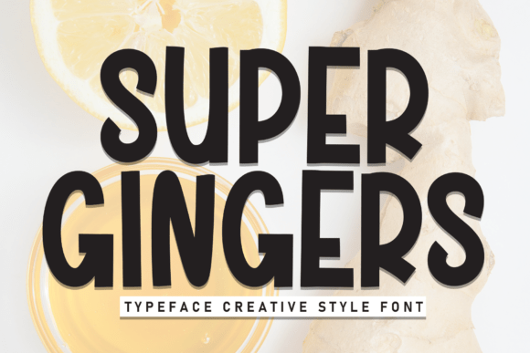 Super Gingers: A Loud Display Font for Campaigns That Demand Attention