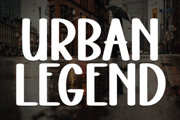 Urban Legend Font: A Bold, Friendly Typeface for Brands