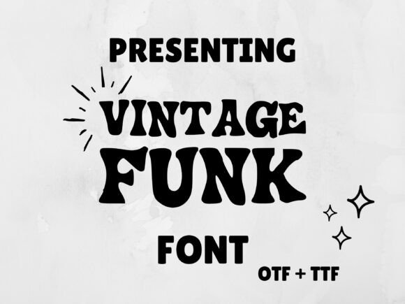Vintage Funk: A Display Font with Soul for Branding Projects
