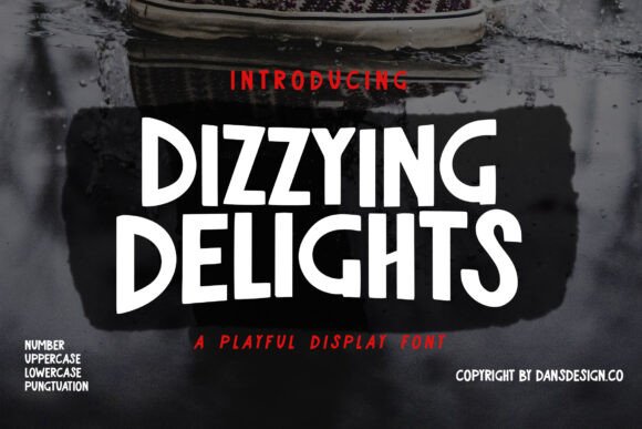 Why the Dizzying Delights Font Sparks Joy in Crafting